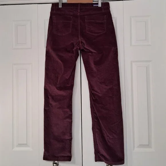 Patagonia Organic Cotton Corduroy Pants in Burgundy- size 29 - Picture 3 of 11